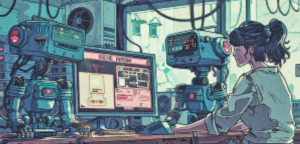 Female engineer working on semiconductor chip design, representing women in engineering shaping the future of technology.