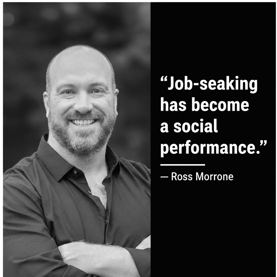 Ross Morrone's quote and portrait 