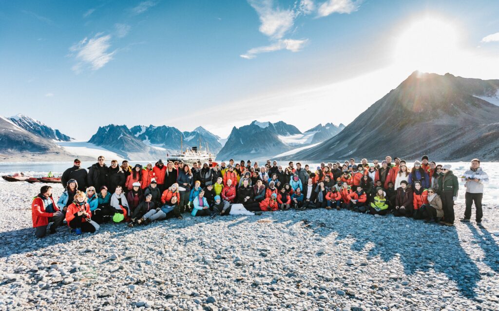Antonio Stark at the Arctic expedition