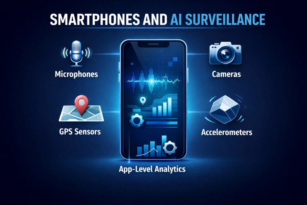 Smartphones and AI Surveillance