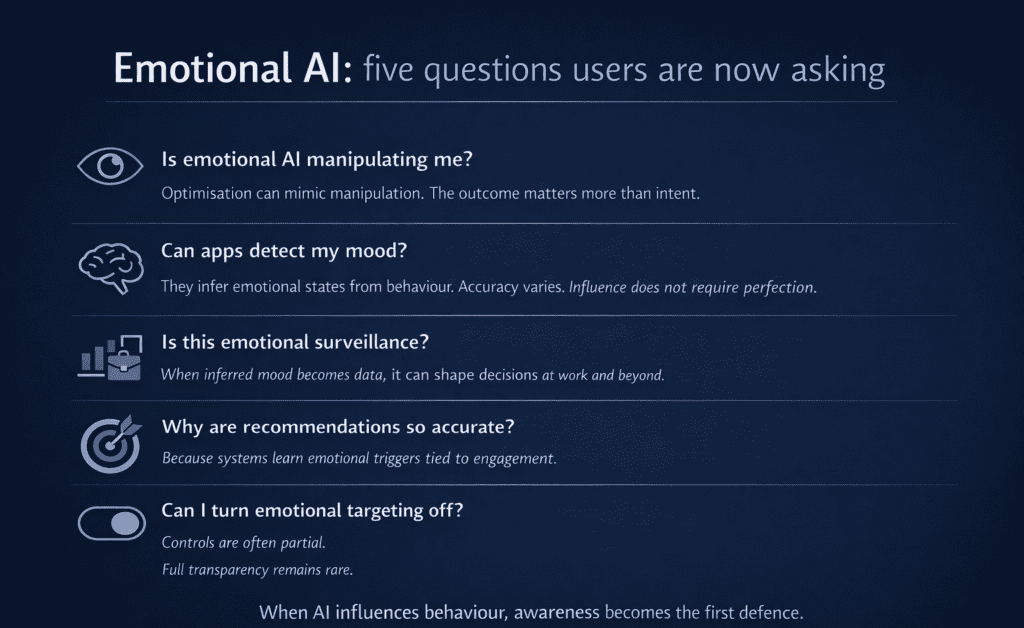 Emotional AI influence chart
