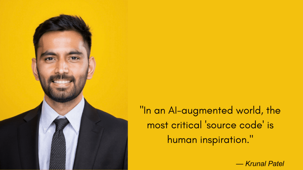 Krunal Patel's quote