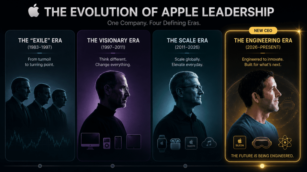 John Ternus: Apple's leadership timeline